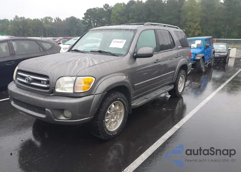 2003 Toyota Sequoia Limited z USA, uszkodzony, nr VIN 5TDBT48A03S183910